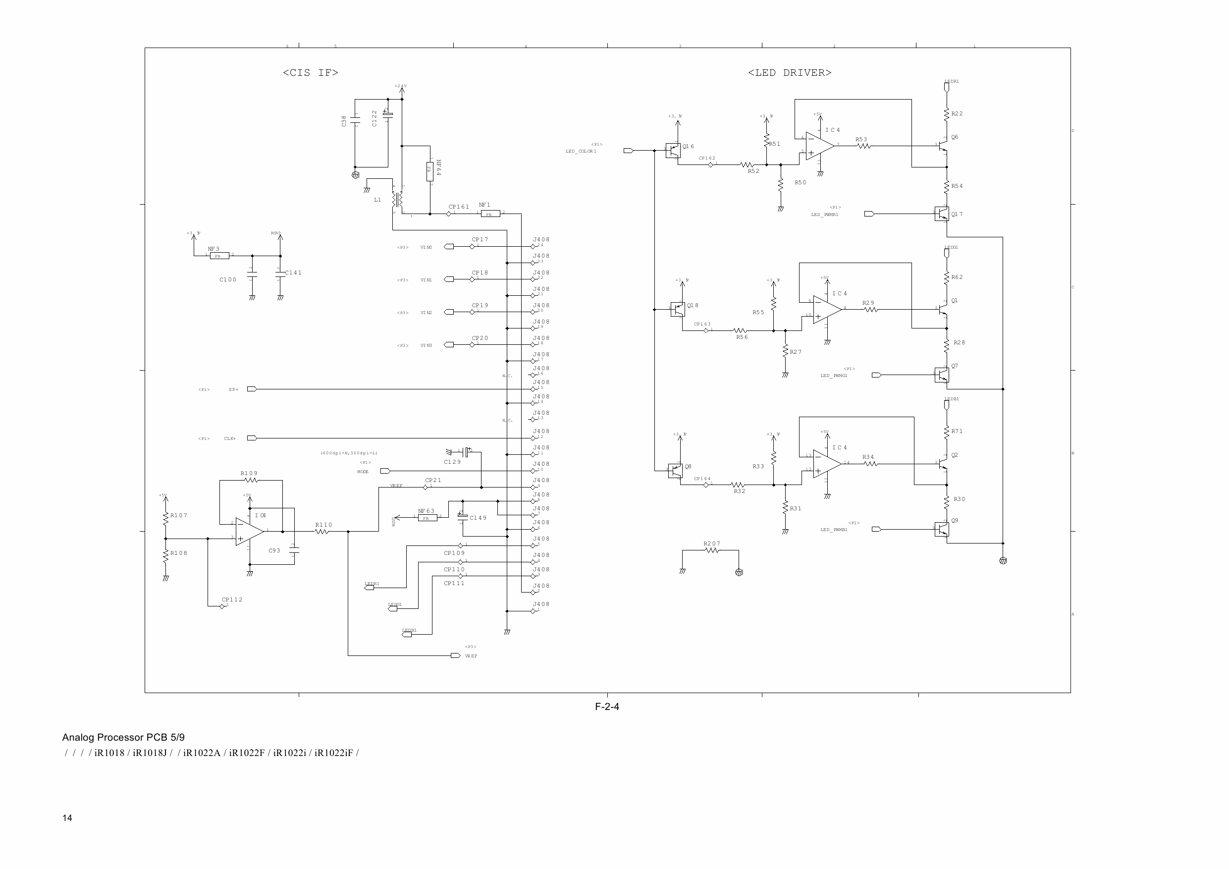 Canon imageRUNNER-iR 1018 1019 1022 1023 Circuit Diagram-5